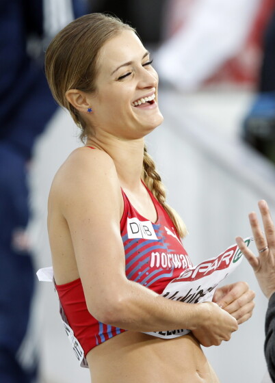 SYV NM-GULL: Her er Christina Vukicevic Demidov avbildet under EM i friidrett i Helsingfors i 2012. Foto: NTB Scanpix SYV NM-GULL: Her er Christina Vukicevic Demidov avbildet under EM i friidrett i Helsingfors i 2012. Foto: NTB Scanpix